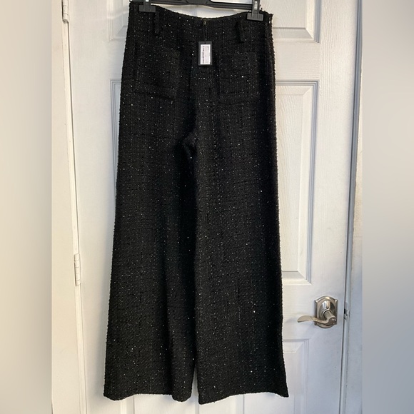 Pizeldaly Sequined Tweed Pants - Picture 3 of 5